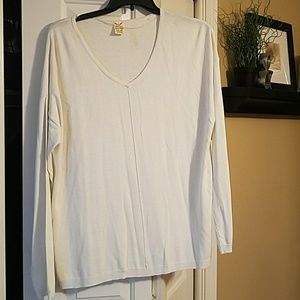 Off white tunic sweater